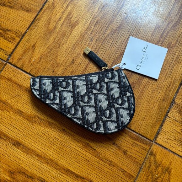 NWT Dior Trotter Saddle Coin Case Wallet - Picture 3 of 5